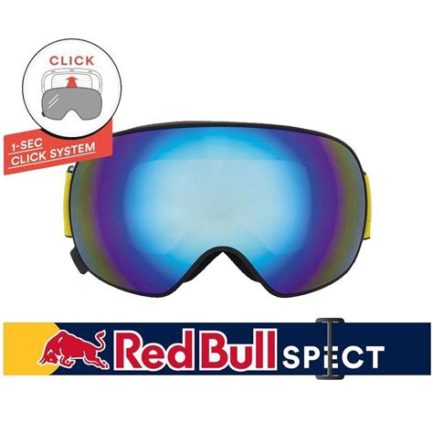 Red Bull Spect Eyewear Magnetron Black Blue Snow Smoke | Fun Sport Vision