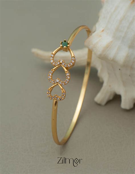 KF101236 - Gold Plated Openable Bangle – Zilmor