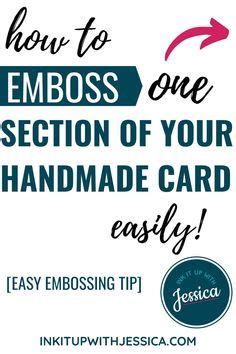 Embossing Cards Tutorial 的图像结果