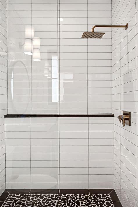 White Subway Tile Shower Vertical at Celia Powell blog
