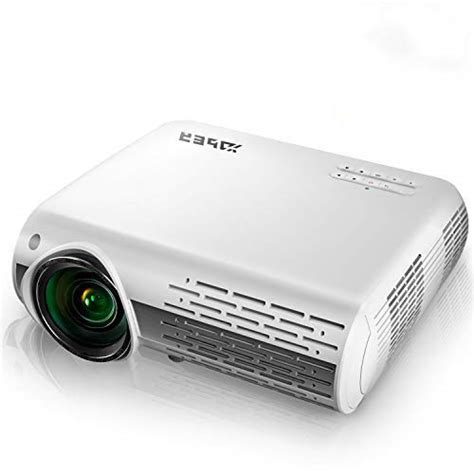 Projector, YABER Native 1920x 1080P Projector 7500L Full HD Video ...