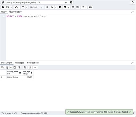 Fast SQL 的图像结果