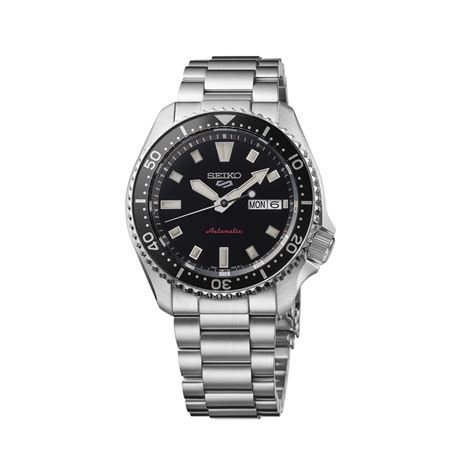 Seiko 5 Sports SKX Redux In Kuro Black Mens Watch SRPL85K1