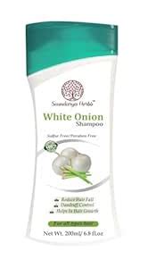 Buy Soundarya Herbs White Onion Shampoo To Prevent Hair fall/Dandruff ...