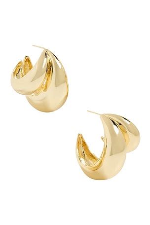 SHASHI Ischia Hoop in Natural | REVOLVE