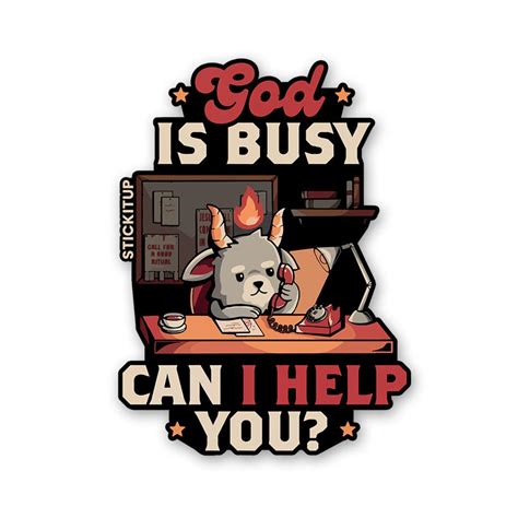 Buy Can I Help You Sticker Online | Premium Waterproof Vinyl | STICK IT UP