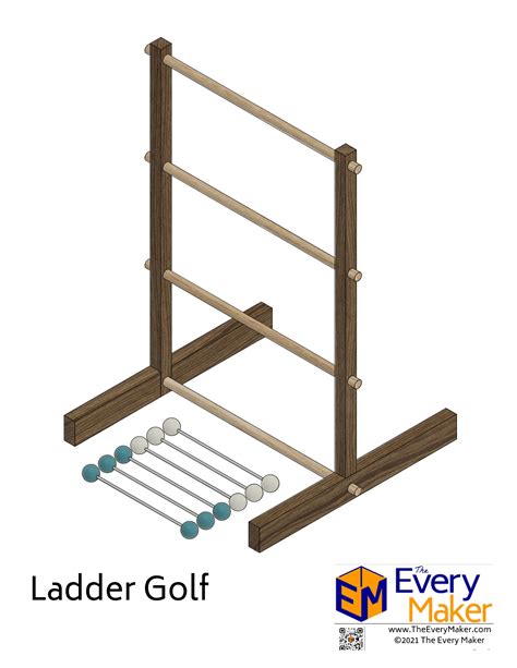 Ladder Golf Plans - The Every Maker