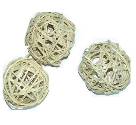 All Natural Vine Balls - Chew Toy for Rabbits, Guinea Pigs, Chinchillas ...