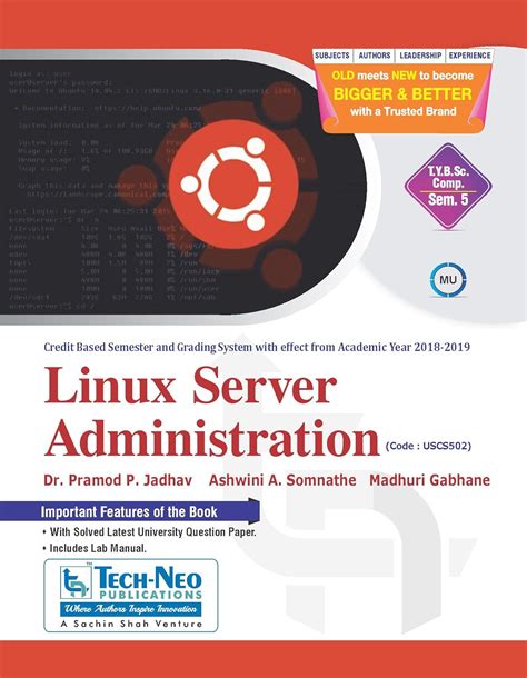 Buy LINUX SERVER ADMINISTRATION ( Mumbai University Computer Science (B ...