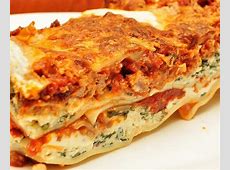 Italian Lasagna with Ricotta Cheese Recipe ? Easy Italian  