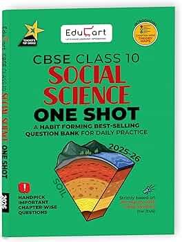 Educart One-shot Social Science CBSE Class 10 Question Bank 2025-26 on ...