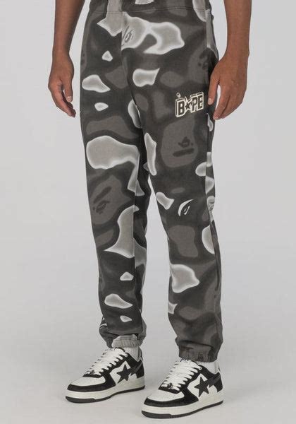 Black on sale bape sweatpants