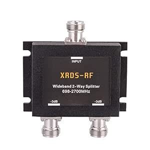 Wide-Band 2 Way Splitter-3dB N Type Female-50 Ohm by XRDS-RF : Amazon ...