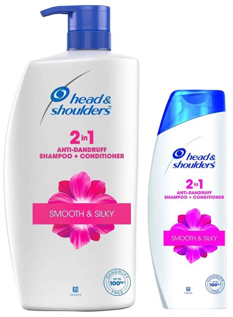 Head & Shoulders 2-In-1 Smooth & Silky Anti Dandruff Shampoo ...