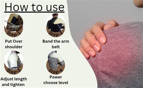 KRIEN Care Frozen Shoulder Heating Pad With Adjustable Heat Settings ...