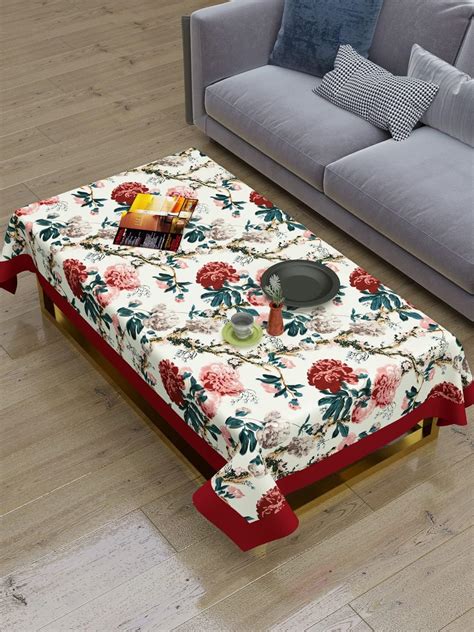 Buy BIGGER FISH Polycotton 4 Seater Center Table Cover (40x60 inch ...