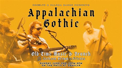 Appalachian Gothic - Folk Brunch, DSSOLVR, Asheville, 2 June 2024 ...