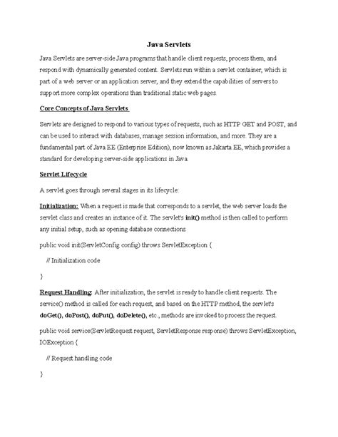 Java servlet - Advance Java - Java Servlets Java Servlets are server ...