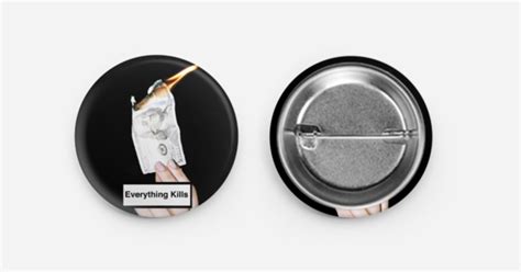 Capitalism Kills Button | Custom 38 mm round buttons | Free shipping ...