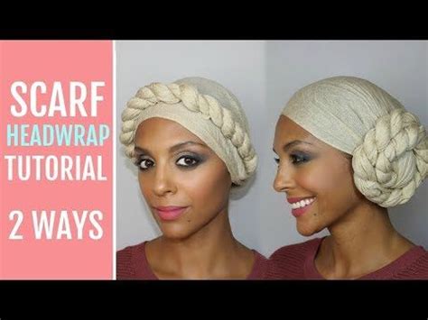 Image result for Scarf Head Wrap Tutorial