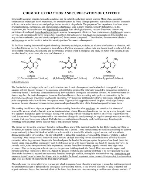 Image result for Clean Caffeine Extraction