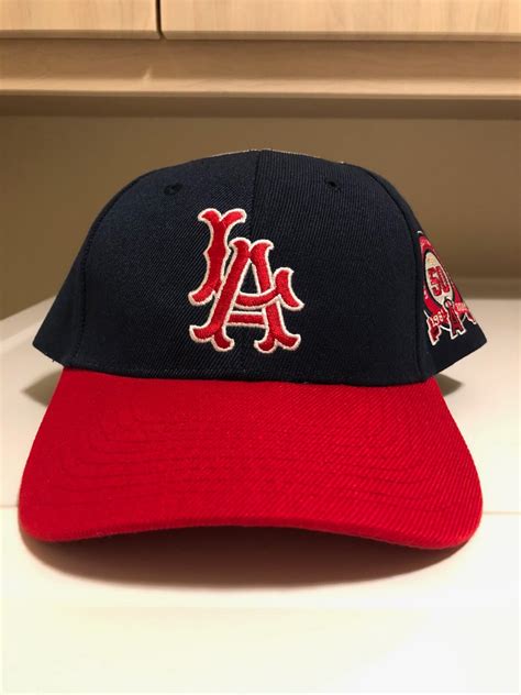 Los Angeles Angels NEW SGA Retro 1961-2011 50th Anniversary Cap Hat | eBay