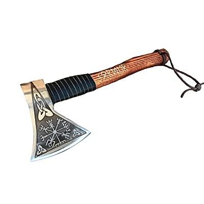Viking axe, mens gifts, vegvisir, viking armor, | Ubuy India