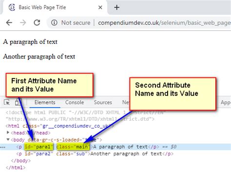 HTML for Selenium (Part 2) – HTML Elements Tags Attributes and Enclosed ...