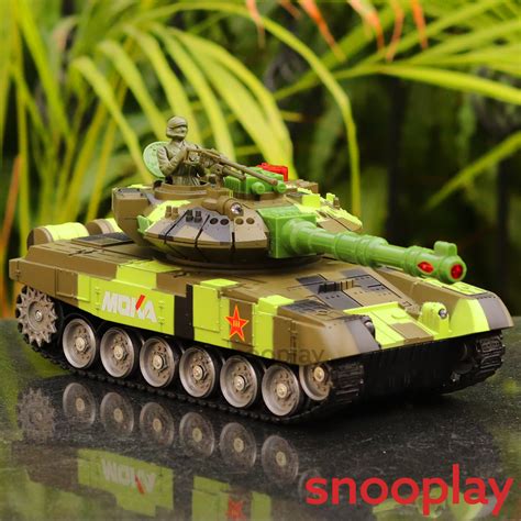 Buy Remote Control Battle Tank 59D with 360 Degree Rotation (5-10 Years ...