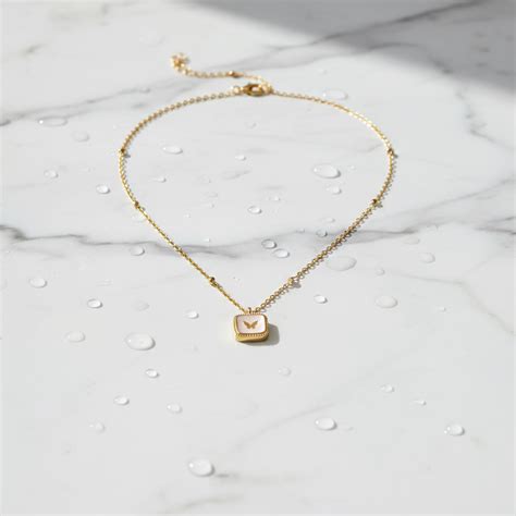 Dainty Butterfly Necklace - B538 – LEARN WITH RAJARAJAN