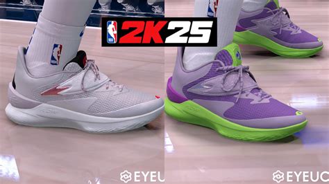 NBA 2K25 FOX 1 "De'Aaron Fox" Shoes (2 Versions)