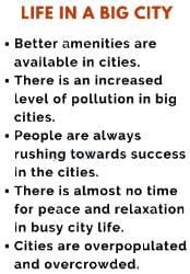 Essay on Life in a Big City - Class 8 PDF Download
