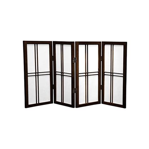 Buy ORIENTAL FURNITURE 2-Feet Cross Hatch Desktop Japanese Mini Shoji ...