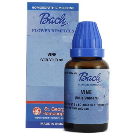 Buy St. George’s Bach Flower Vine 6 CH 25% OFF | Medhomeo.com