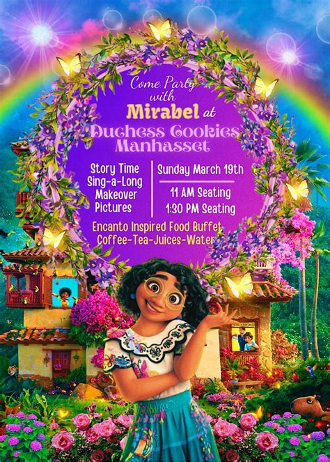 Copy of ENCANTO PARTY FEATURING MIRABEL, 439 Plandome Rd, Manhasset ...