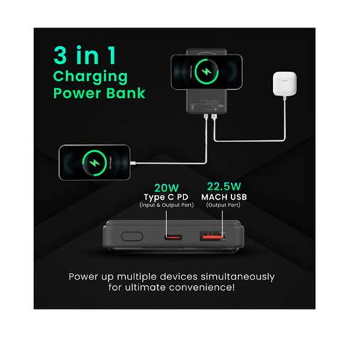 Portronics Luxcell Mini 10K Advanced 10000 mAh Nano Power Bank