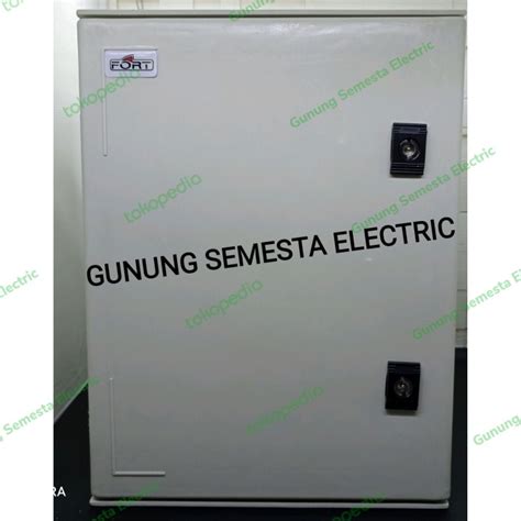 Jual BOX PANEL FIBER GLASS 400X300X200MM WITH STEEL BASE PLATE RH403020 ...