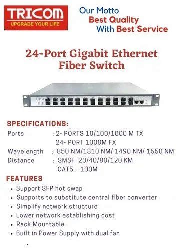 Ethernet fiber switch - 8 Port Sfp Switch Trader - Wholesaler ...