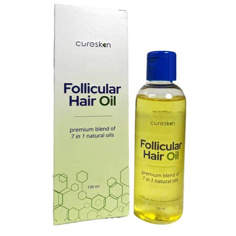 Buy CureSkin Follicular Hair Oil 100ml | For Thicker, More Voluminous ...