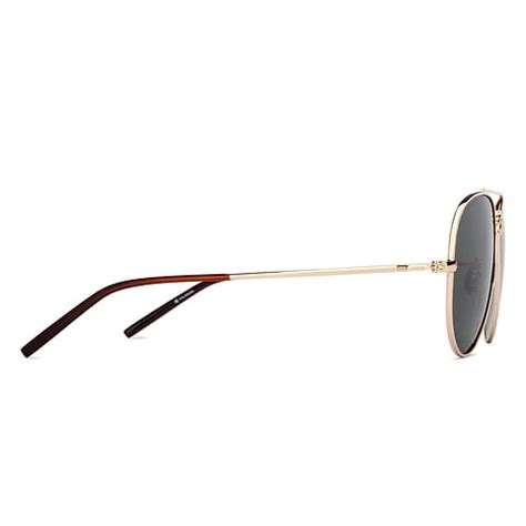 Buy Grey Gold Full Rim Aviator John Jacobs JJ Tints JJ S16387XW C1 ...