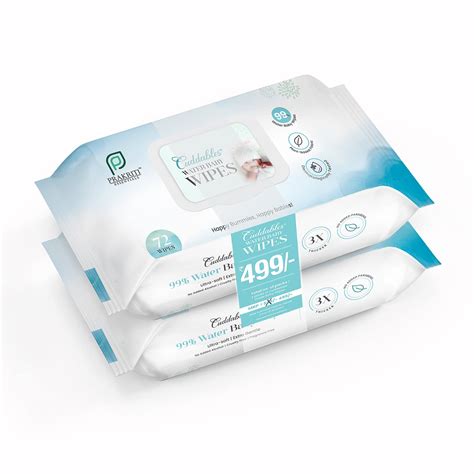 Amazon.in: Buy Cuddables 99% Water Baby Wipes | Natural Plant made ...