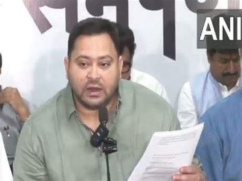 Tejashwi Yadav questions special voter list revision in Bihar, alleges ...