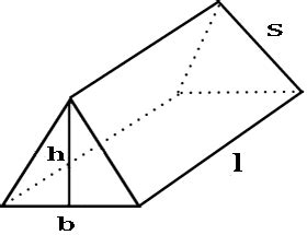 Image result for Volume of Right Angle Triangular Prism