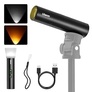 ULANZI LM07 Photography Torch LED Video Light 2000K-5500K Bi-Colour ...