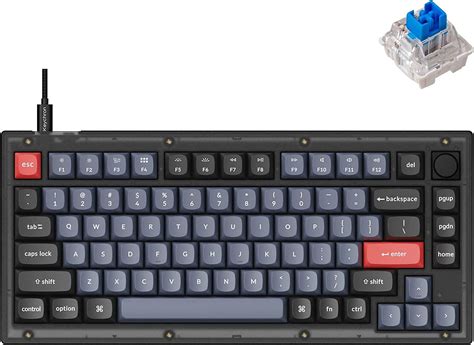 Keychron V1 Wired Custom Mechanical Keyboard Knob India | Ubuy