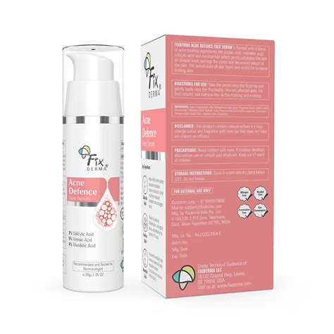 FixDERMA Anti Acne Face Serum 15g - Cureka
