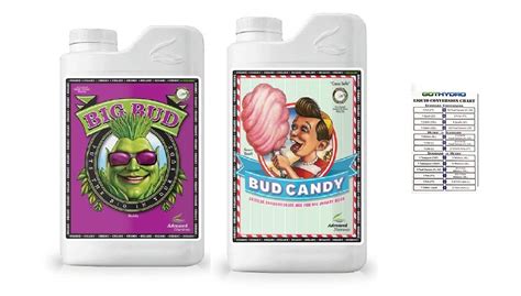 Buy Advanced ents Big Bud and Bud Candy OIM Certified 1 Liter Set with ...