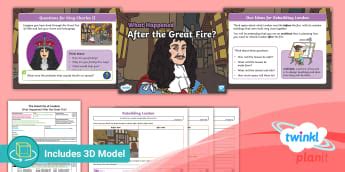 Activities and Worksheets | Great Fire of London | KS1