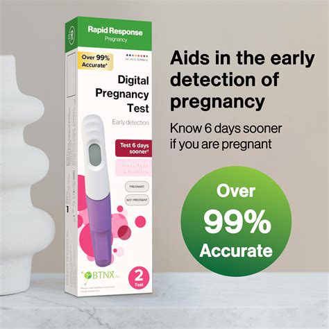 Digital Pregnancy Test - BTNX Inc.
