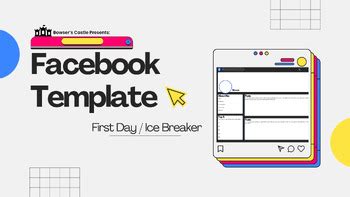 Facebook Profile Template [PDF] by Bowser's Castle | TPT